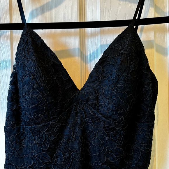 City Studio Black Lace Cocktail Dress - Size 3 - Picture 6 of 7